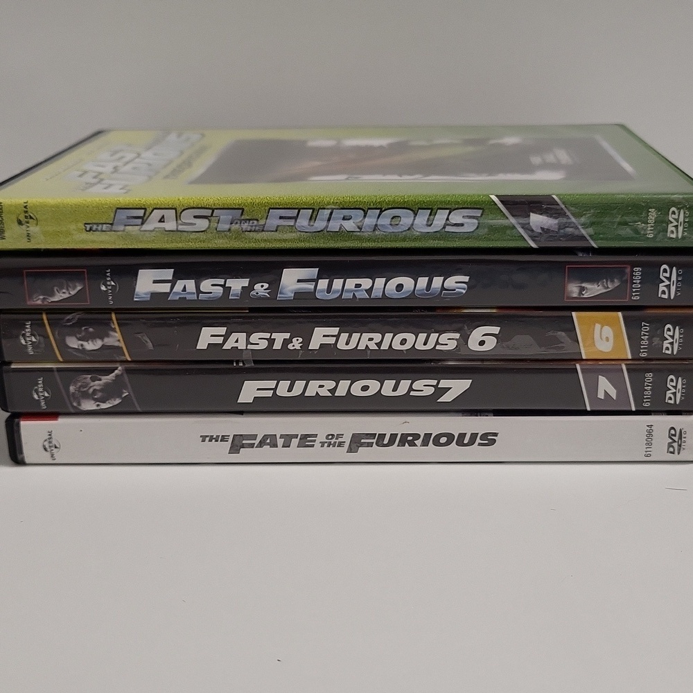 Fast & Furious DVD Collection - Multi-Color